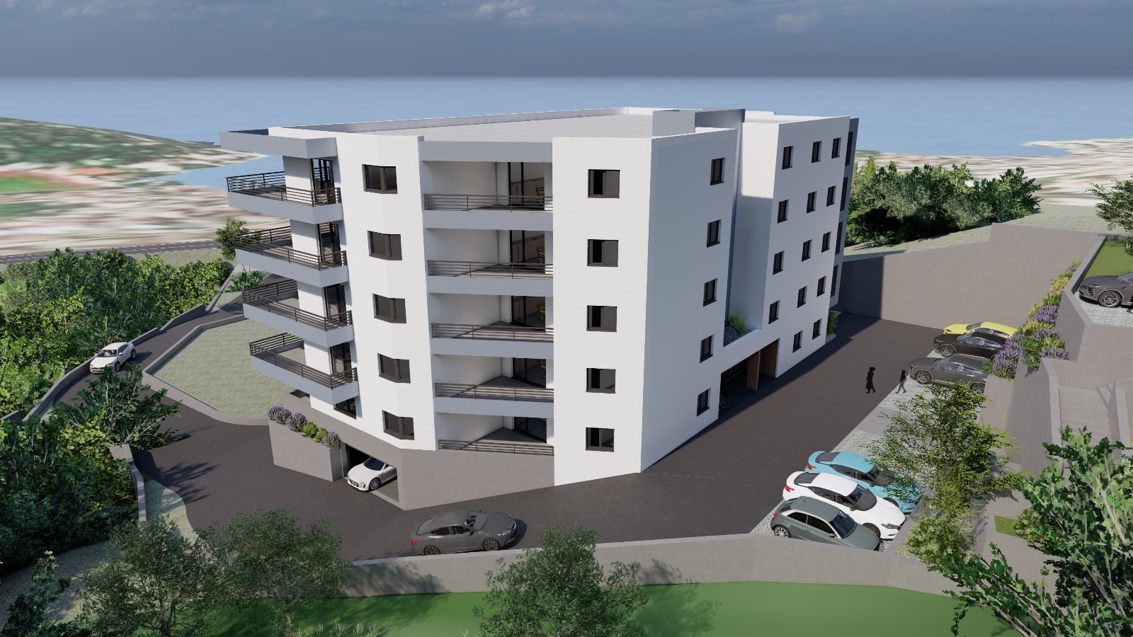 Novogradnja u centru grada (400 m od glavnog trga)