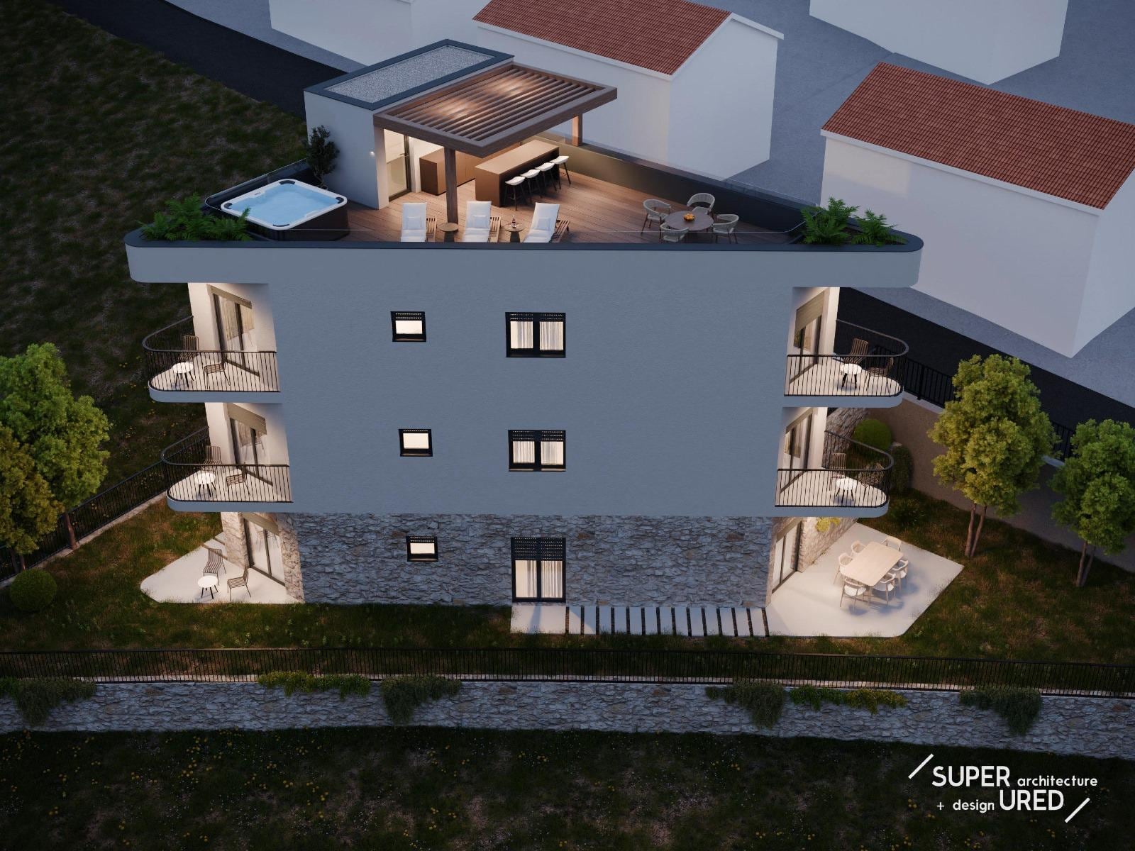 PODSTRANA – NOVOGRADNJA – Garsonijera s parking mjestom